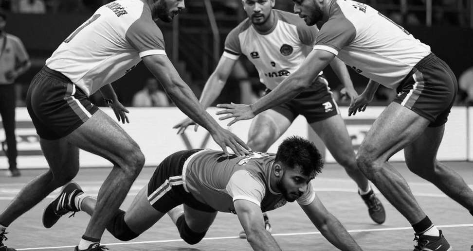 কাবাডির খেলা তৈরি হয়ে গেছে, কাঠামো এখনো তৈরি হচ্ছে